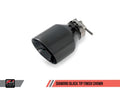 AWE Tuning Mk5 Jetta Mk6 Sportwagen 2.5L Track Edition Exhaust - Diamond Black Tips - Crew Original