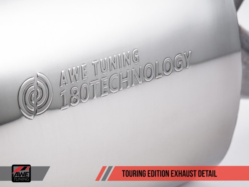 AWE Tuning Mk6 GLI 2.0T - Mk6 Jetta 1.8T Touring Edition Exhaust - Diamond Black Tips - Crew Original