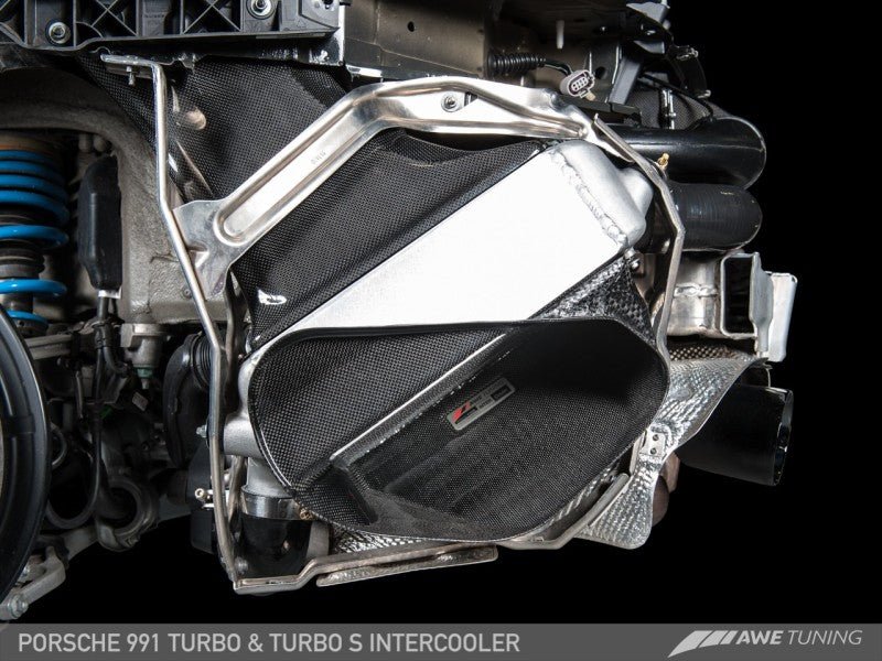 AWE Tuning Porsche 991 (991.2) Turbo/Turbo S Performance Intercooler Kit - Crew Original