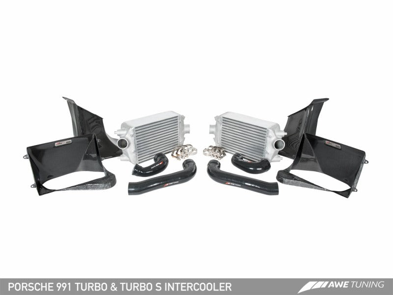 AWE Tuning Porsche 991 (991.2) Turbo/Turbo S Performance Intercooler Kit - Crew Original