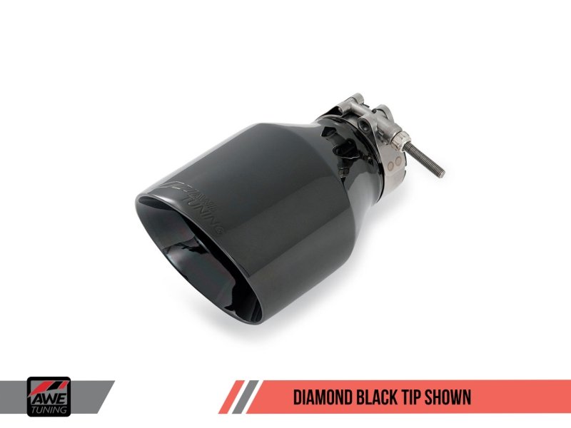 AWE Tuning VW MK7 Golf 1.8T Track Edition Exhaust w/Diamond Black Tips (90mm) - Crew Original