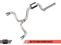 AWE Tuning VW MK7 GTI Track Edition Exhaust - Diamond Black Tips - Crew Original
