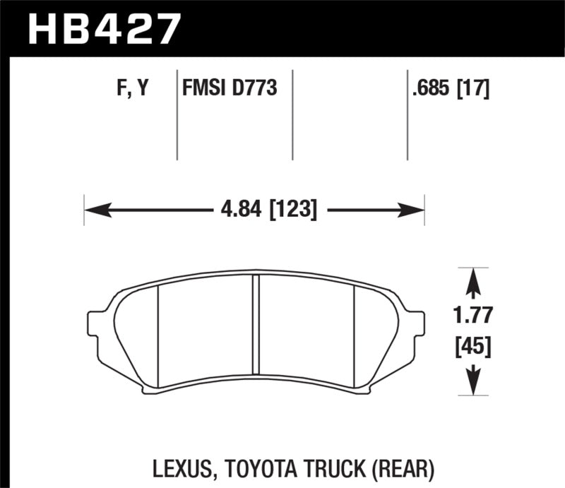 Hawk LTS Street Brake Pads