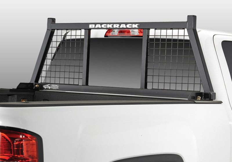 BackRack 17-21 Ford F250/350/450 (Aluminum Body) Half Safety Rack Frame Only Requires Hardware - Crew Original