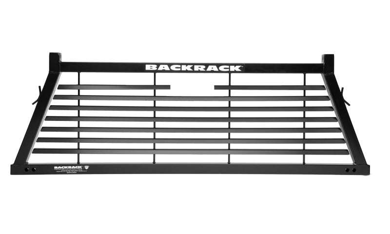 BackRack 17-21 Ford F250/350/450 (Aluminum Body) Louvered Rack Frame Only Requires Hardware - Crew Original