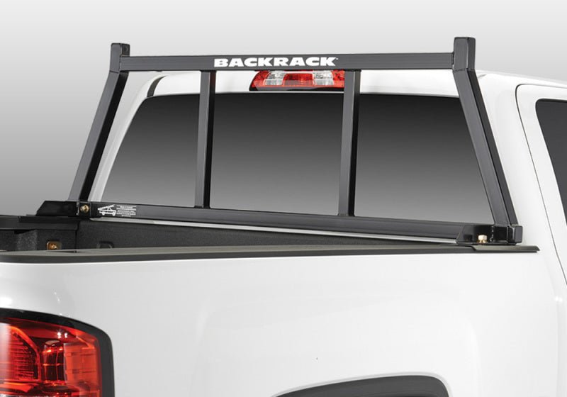 BackRack 17-21 Ford F250/350/450 (Aluminum Body) Open Rack Frame Only Requires Hardware - Crew Original