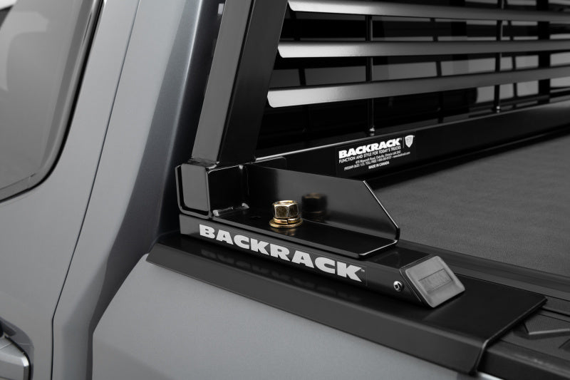 BackRack 20-21 Silverado/Sierra 2500HD/3500HD Louvered Rack Frame Only Requires Hardware - Crew Original
