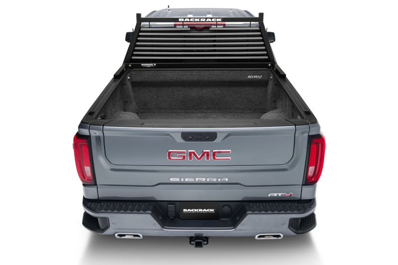 BackRack 20-21 Silverado/Sierra 2500HD/3500HD Louvered Rack Frame Only Requires Hardware - Crew Original
