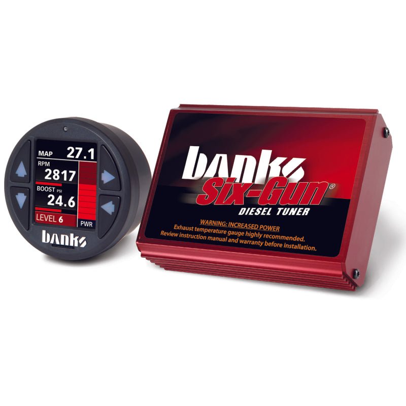 Banks 04-05 Chevy 6.6L LLY Six-Gun Diesel Tuner w/ iDash - Crew Original