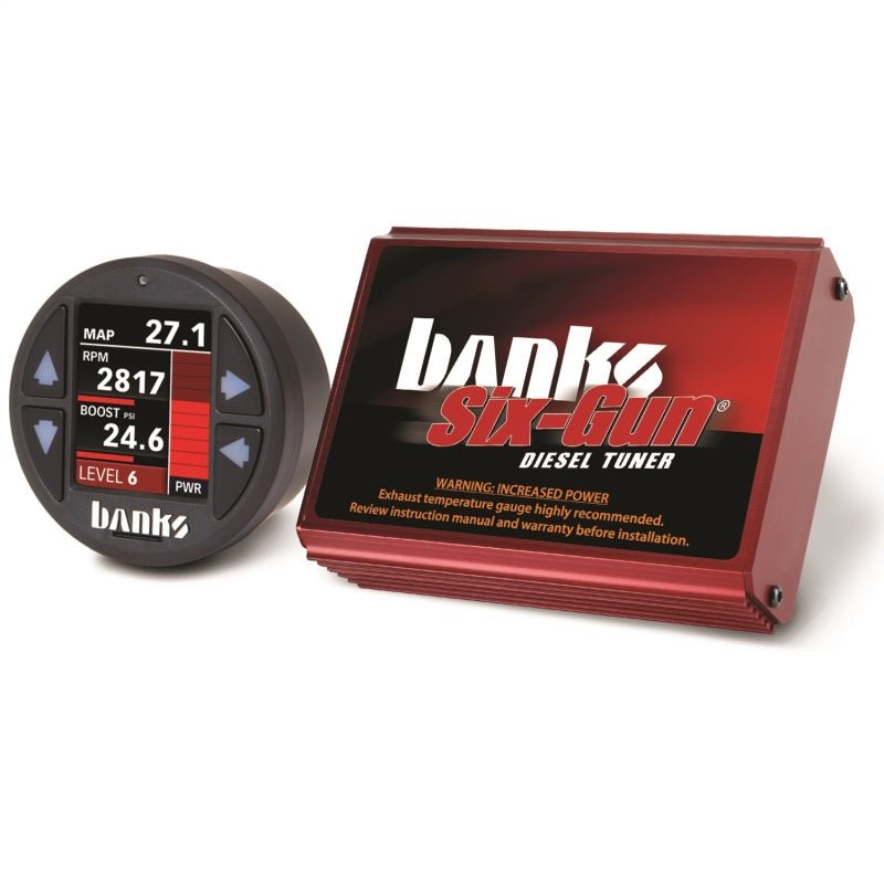Banks 04-05 Chevy 6.6L LLY Six-Gun Diesel Tuner w/ iDash - Crew Original