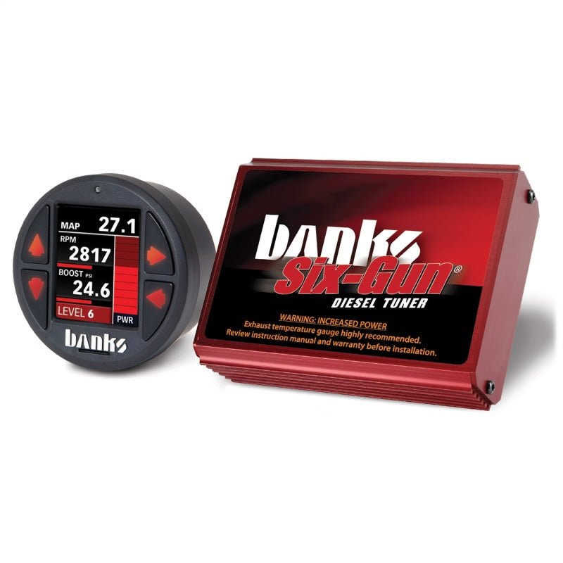 Banks 04-05 Chevy 6.6L LLY Six-Gun Diesel Tuner w/ iDash - Crew Original