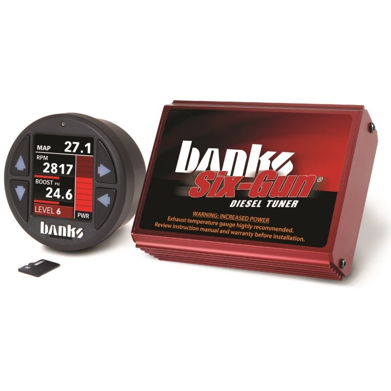 Banks 06-07 Dodge 2500/3500 5.9L Diesel Six-Gun Diesel Tuner w/ iDash-1.8 DataMonster - Crew Original
