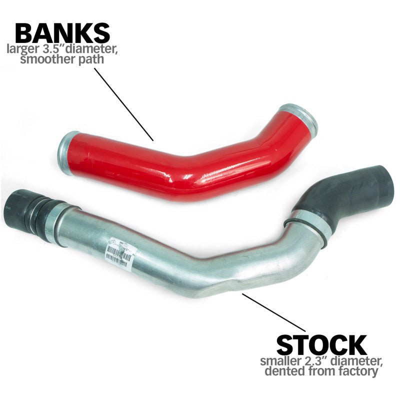 Banks 13-18 Ram 6.7L Diesel Boost Tube System - Driver Side - Crew Original