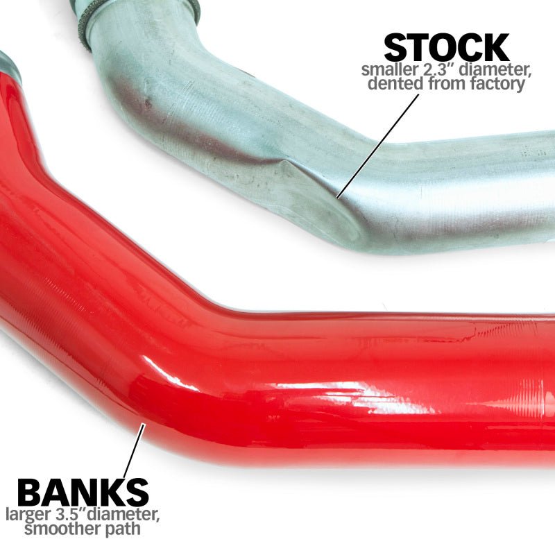 Banks 13-18 Ram 6.7L Diesel Boost Tube System - Driver Side - Crew Original