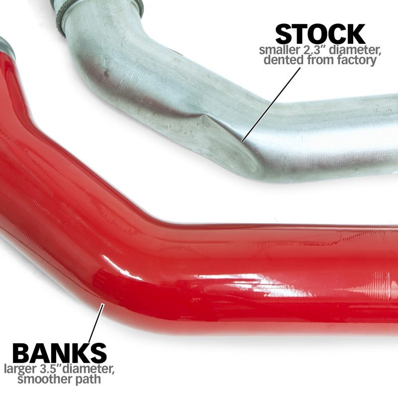 Banks 13-18 Ram 6.7L Diesel Boost Tube System - Driver Side - Crew Original