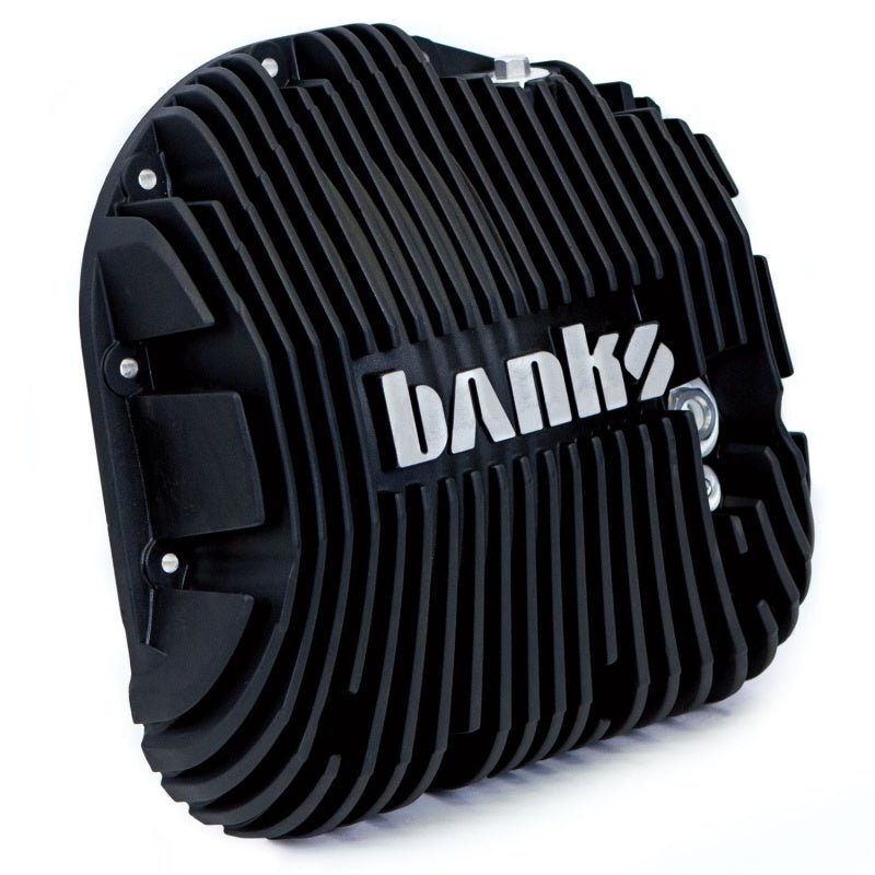 Banks 85-19 Ford F250/ F350 10.25in 12 Bolt Black-Ops Differential Cover Kit - Crew Original