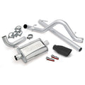 Banks Power 07-11 Jeep 3.8L Wrangler - 2dr Monster Exhaust System - SS Single Exhaust w/ Black Tip - Crew Original