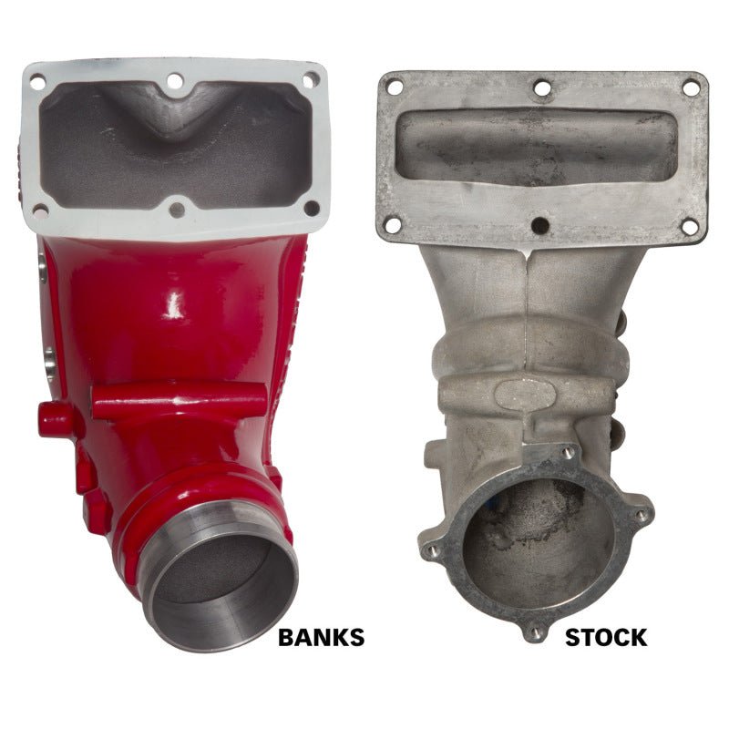 Banks Power 07.5-17 Ram 2500/3500 6.7L Diesel Monster-Ram Intake System w/ Fuel Line 3.5in Red - Crew Original