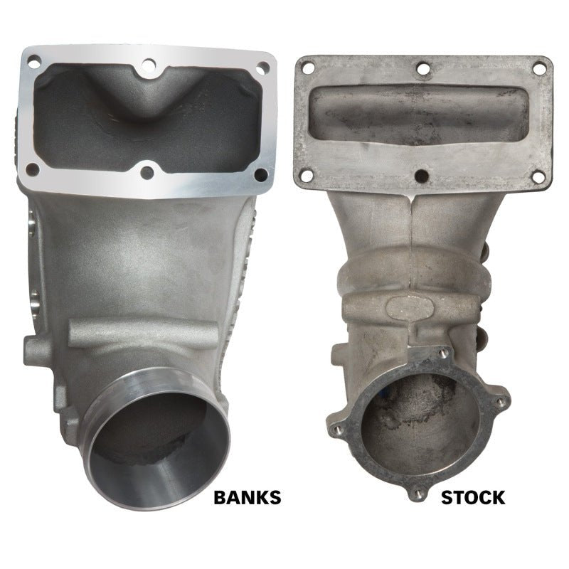 Banks Power 07.5-17 Ram 2500/3500 6.7L Diesel Monster-Ram Intake System w/ Fuel Line 4in Natural - Crew Original