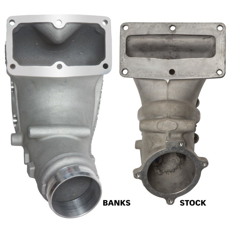 Banks Power 07.5-17 Ram 2500/3500 6.7L Diesel Monster-Ram Intake System w/Fuel Line 3.5in Natural - Crew Original