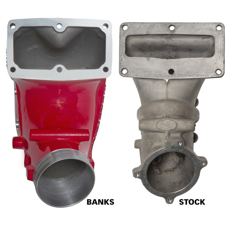 Banks Power 07.5-17 Ram 2500/3500 6.7L Diesel Monster-Ram Intake System w/Fuel Line 4.0in Red - Crew Original