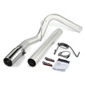 Banks Power 10-13 Dodge 6.7L CCLB Monster Exhaust System - SS Single Exhaust w/ Chrome Tip - Crew Original