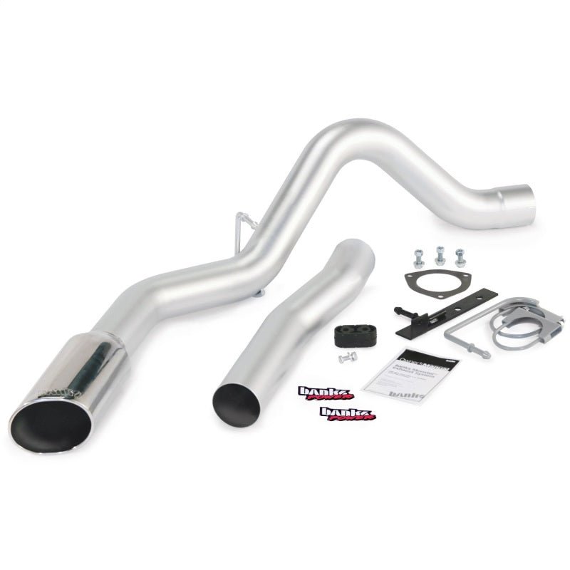 Banks Power 11-14 Chev 6.6L LML ECLB/CCSB/CCLB Monster Exhaust Sys - SS Single Exhaust w/ Chrome Tip - Crew Original