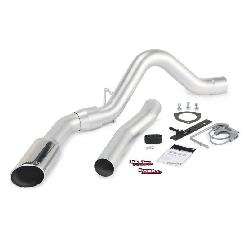 Banks Power 11-14 Chev 6.6L LML ECLB/CCSB/CCLB Monster Exhaust Sys - SS Single Exhaust w/ Chrome Tip - Crew Original