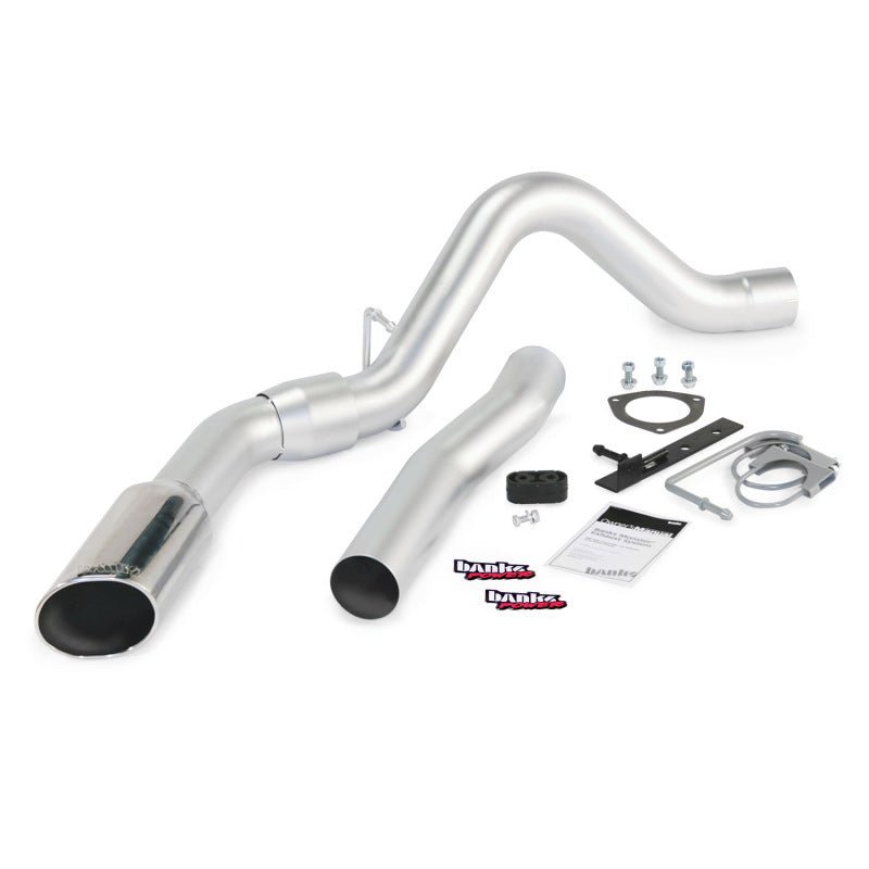 Banks Power 11-14 Chev 6.6L LML ECLB/CCSB/CCLB Monster Exhaust Sys - SS Single Exhaust w/ Chrome Tip - Crew Original