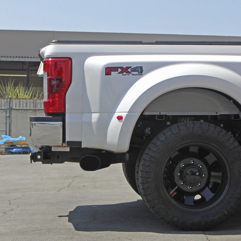 Banks Power 17-19 Ford 6.7L F250-350-450 4in Monster Exhaust System - Single Exit w/ Black Tip - Crew Original