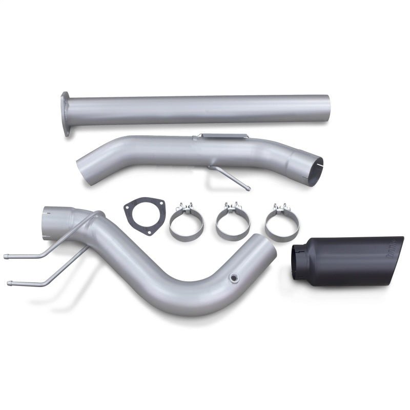 Banks Power 17-19 Ford 6.7L F250-350-450 4in Monster Exhaust System - Single Exit w/ Black Tip - Crew Original