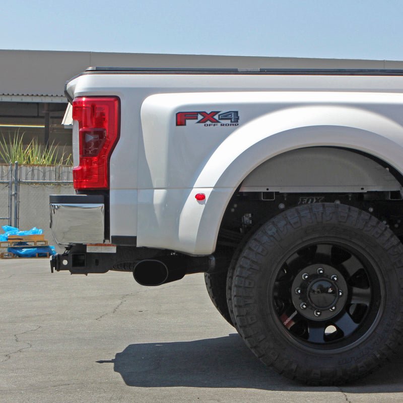 Banks Power 17-19 Ford 6.7L F250-350-450 4in Monster Exhaust System - Single Exit w/ Black Tip - Crew Original