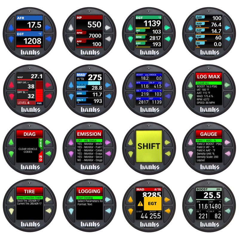 Banks Power 17-19 Ford F250/F350 6.7L Power Stroke Derringer Tuner (Gen 2) w/ Super Gauge - Crew Original