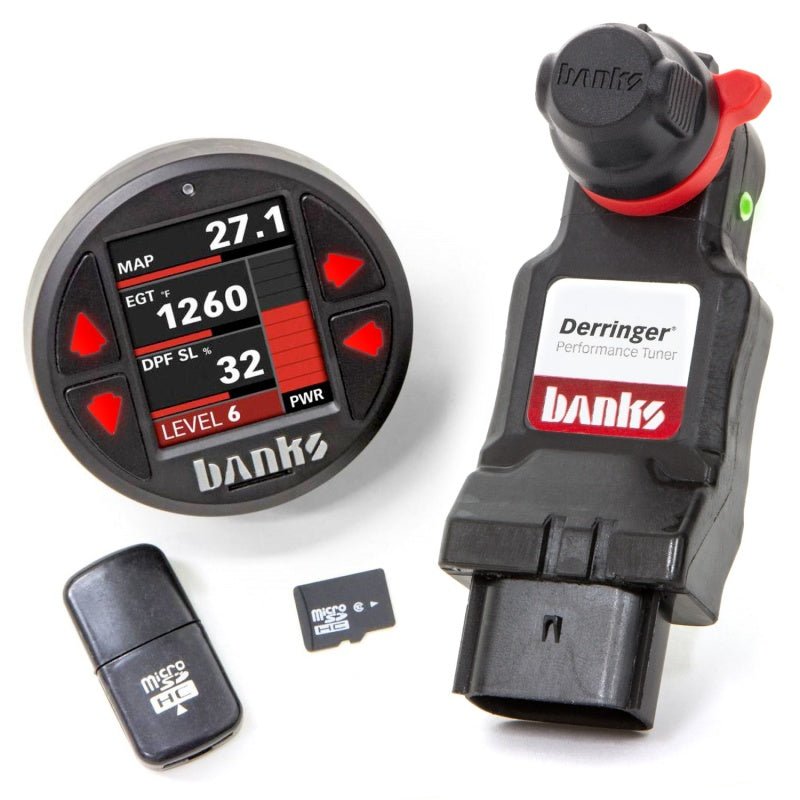 Banks Power 17-19 Ford F250/F350 6.7L PowerStroke Derringer Tuner (Gen 2) w/ 1.8 iDash DataMonster - Crew Original
