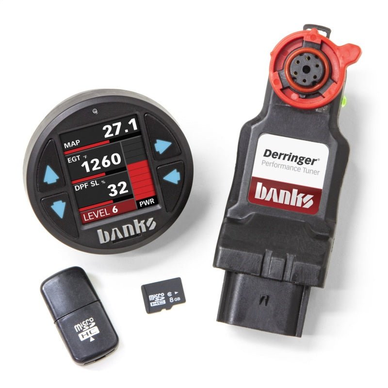 Banks Power 17-19 GM 2500 6.6L L5P Derringer Tuner (Gen 2) w/ 1.8in iDash DataMonster - Crew Original