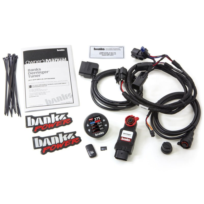 Banks Power 17-19 GM 2500 6.6L L5P Derringer Tuner (Gen 2) w/ 1.8in iDash DataMonster - Crew Original