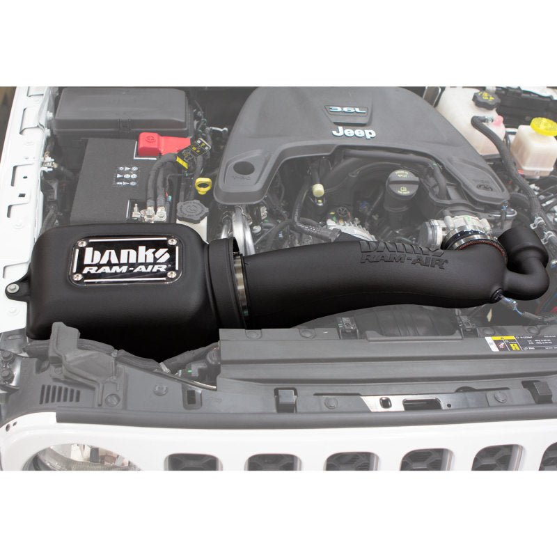 Banks Power 18-20 Jeep 3.6L Wrangler (JL) Ram-Air Intake System - Dry Filter - Crew Original