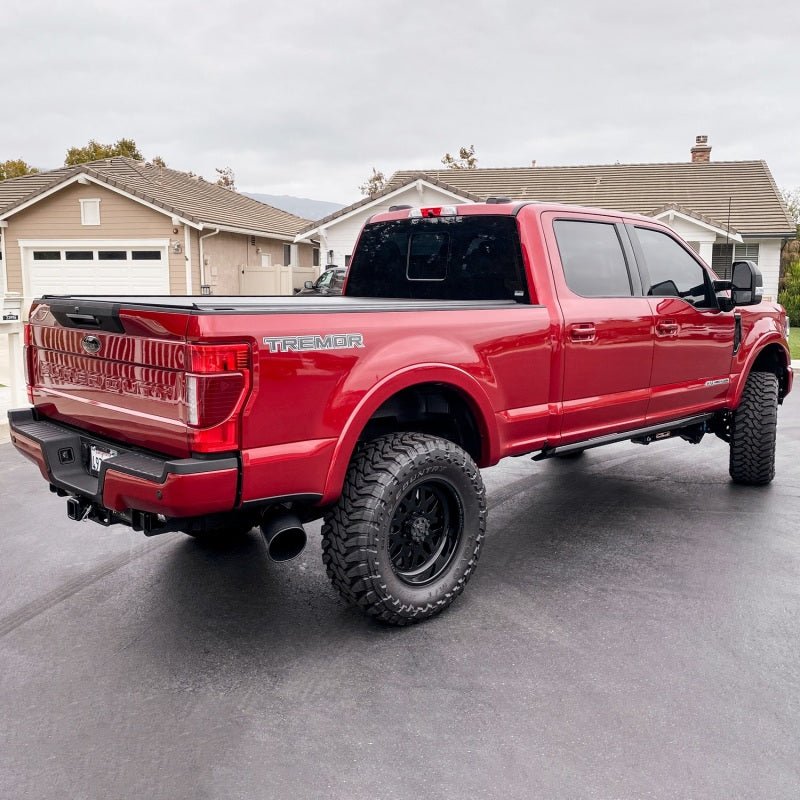 Banks Power 2017 Ford 6.7L 5in Monster Exhaust System - Single Exhaust w/ Black Tip - Crew Original