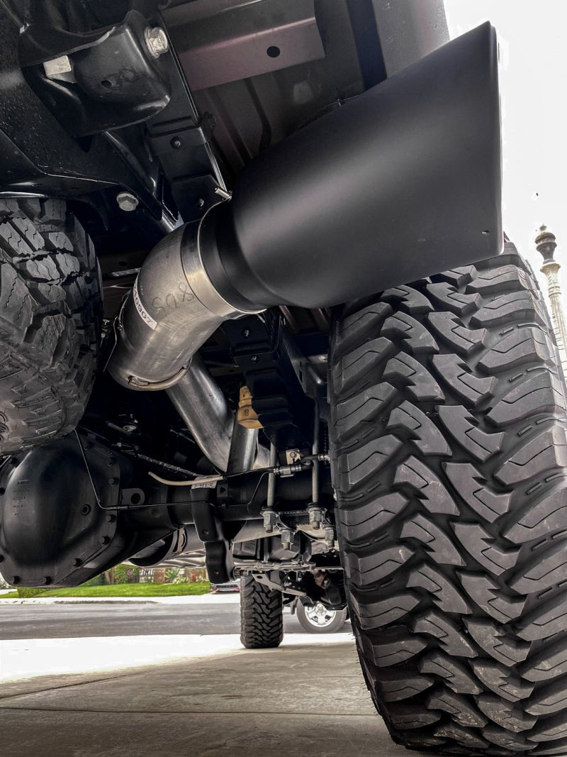 Banks Power 2017 Ford 6.7L 5in Monster Exhaust System - Single Exhaust w/ Black Tip - Crew Original