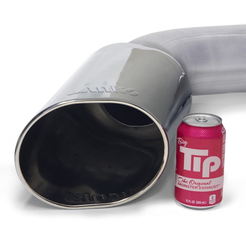 Banks Power 2017 Ford 6.7L 5in Monster Exhaust System - Single Exhaust w/ Chrome Tip - Crew Original