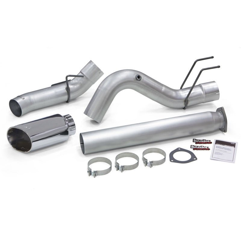 Banks Power 2017 Ford 6.7L 5in Monster Exhaust System - Single Exhaust w/ Chrome Tip - Crew Original