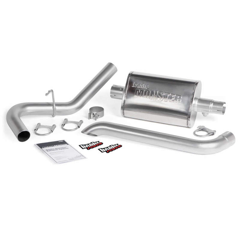 Banks Power 87-01 Jeep 4.0L Cherokee Monster Exhaust System - Crew Original
