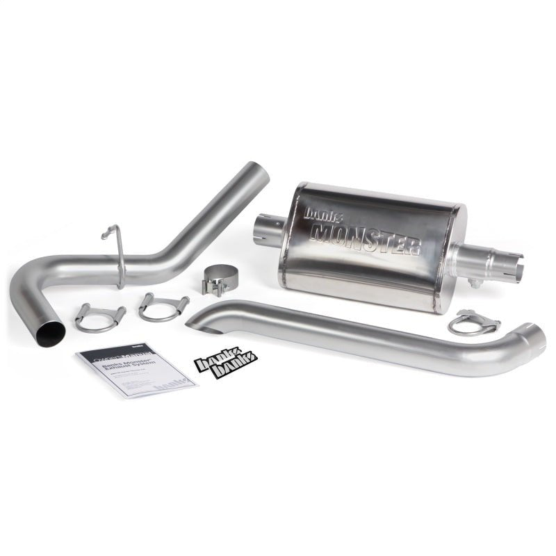 Banks Power 87-01 Jeep 4.0L Cherokee Monster Exhaust System - Crew Original