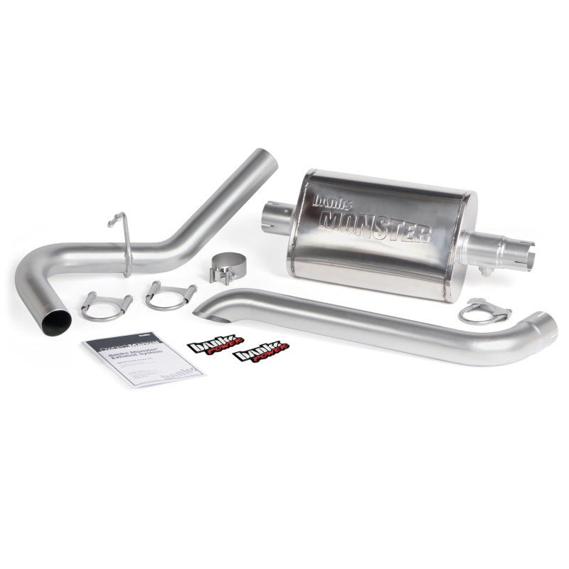 Banks Power 87-01 Jeep 4.0L Cherokee Monster Exhaust System - Crew Original