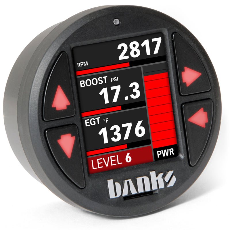 Banks Power iDash 1.8 Super Gauge Upgrade Kit for 03-07 Ford 6.0L PowerStroke SixGun/EconoMind Tuner - Crew Original