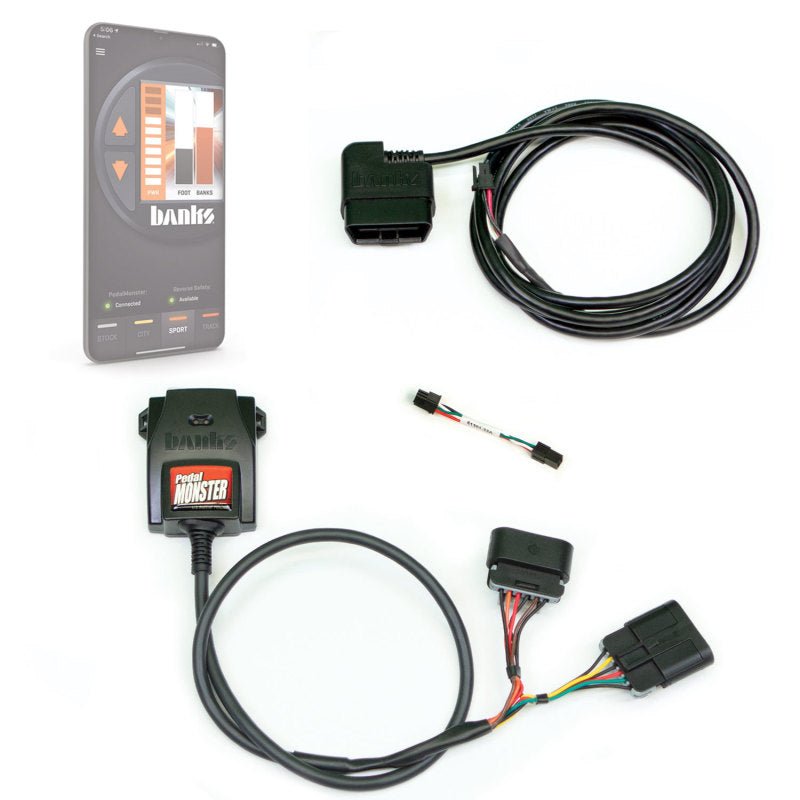 Banks Power Pedal Monster Kit (Stand-Alone) - Aptiv GT 150 - 6 Way - Use w/Phone - Crew Original