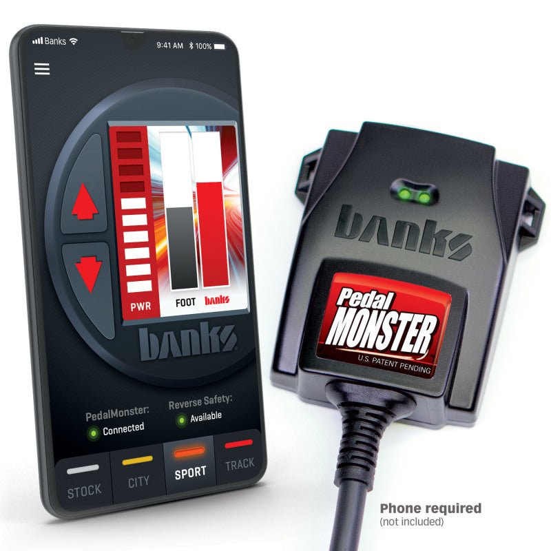 Banks Power Pedal Monster Kit (Stand-Alone) - Molex MX64 - 6 Way - Use w/Phone - Crew Original
