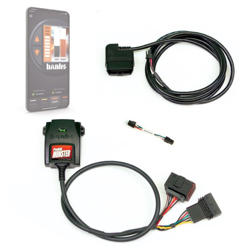 Banks Power Pedal Monster Kit (Stand-Alone) - TE Connectivity MT2 - 6 Way - Use w/Phone - Crew Original