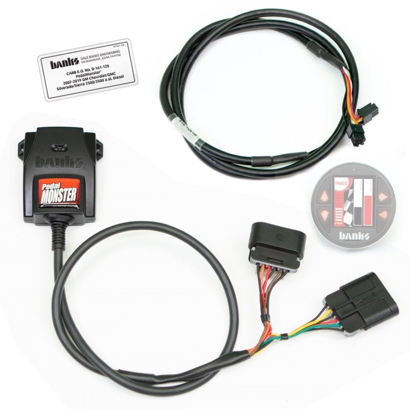 Banks Power Pedal Monster Throttle Sensitivity Booster for Use w/ Exst. iDash - 07.5-19 GM 2500/3500 - Crew Original