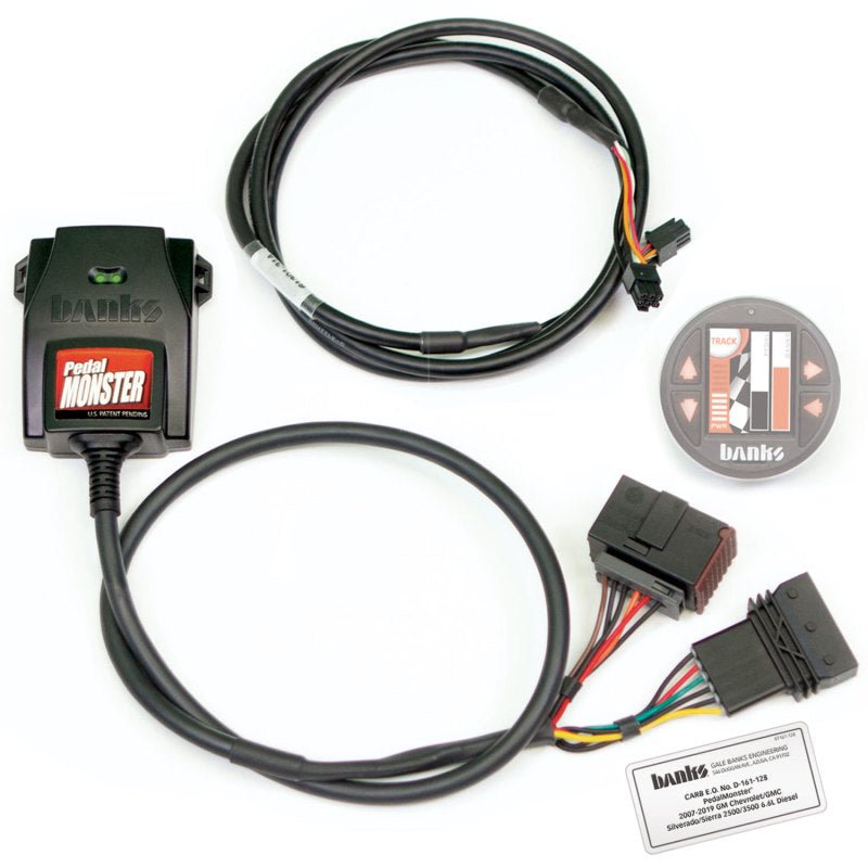 Banks Power Pedal Monster Throttle Sensitivity Booster for Use w/ Exst. iDash - 07.5-19 GM 2500/3500 - Crew Original
